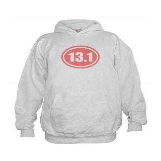 13.1 Gifts  13.1 Sweatshirts & Hoodies  Pink 13.1 Half Marathon