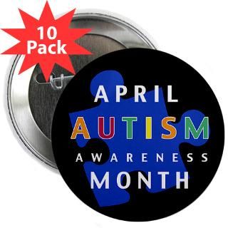 April Awareness Button  April Awareness Buttons, Pins, & Badges