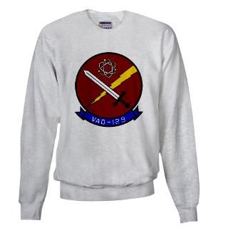 Gifts  Aircraft Sweatshirts & Hoodies  VAQ 129 Vikings Sweatshirt