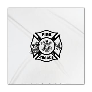 Career Gifts  Career Bedroom  Fire Rescue Queen Duvet