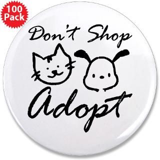 don t shop adopt 3 5 button 100 pack $ 145 99