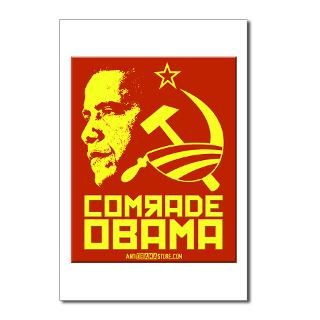 Comrade Obama Postcards (Package of 8)