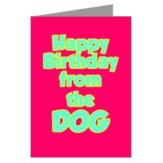 Add a card to your purchase Happy Birthday card from the Dog   select