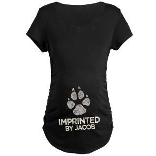 Imprinted by Jacob Maternity Dark T Shirt