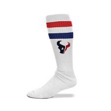 Houston Texans White NFL Retro Tube Sock