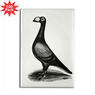 english carrier pigeon rectangle magnet 100 pack $ 154 99
