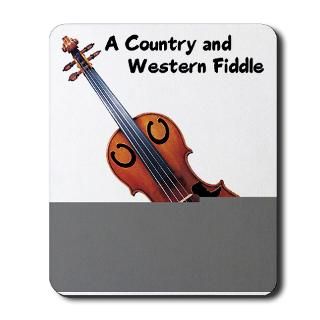 Country & Western Fiddle Mousepad