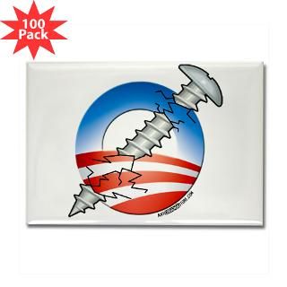 screw obama rectangle magnet 100 pack $ 168 99