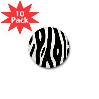 Zebra Print 2.25 Button (10 pack)