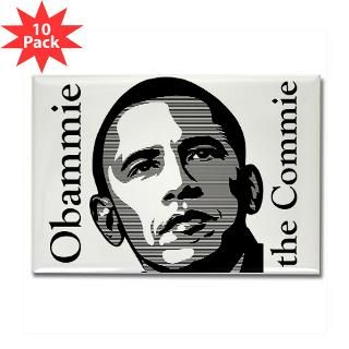 Obammie the Commie Rectangle Magnet (10 pack)