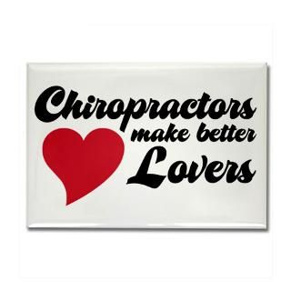 Chiros Better Lovers Rectangle Magnet