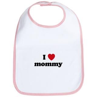 Baby Gifts  Baby Baby Bibs  I Heart Mommy Bib