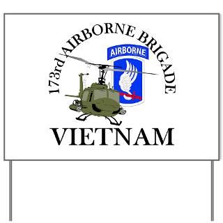 173Rd Gifts  173Rd Yard Signs  173rd Vietnam Yard Sign
