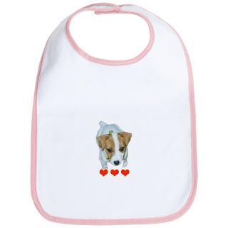 British Gifts  British Baby Bibs  Jack Russell Terrier Puppy Bib