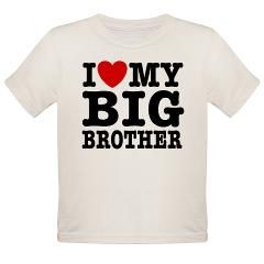Love My Big Brother Infant Creeper Organic Toddler T Shirt