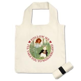 Alice Gifts  Alice Bags  ILL TAKE YOU TO WONDERLAND Reusable