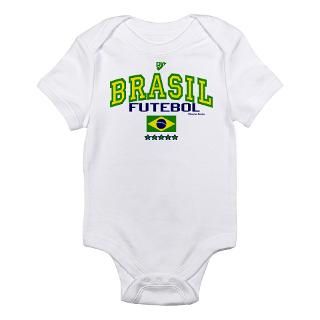 Brasil Futebol/Brazil Soccer/Football Body Suit by qdshop