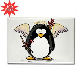cupid penguin rectangle magnet 100 pack $ 189 99