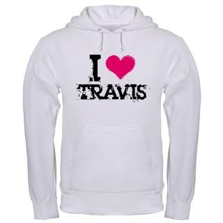 182 Gifts  182 Sweatshirts & Hoodies  I Love Travis Hoodie