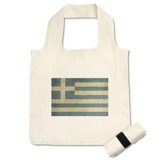 Greece Gifts  Greece Bags  Vintage Greece Reusable Shopping Bag