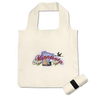 Location Gifts  Location Bags  Minnesota Reusable Shopping Bag