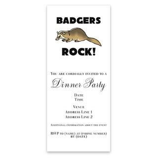 Badgers Rock Invitations by Admin_CP2183672