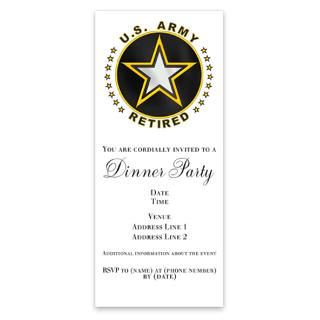 Retired Army Invitations by Admin_CP1374093