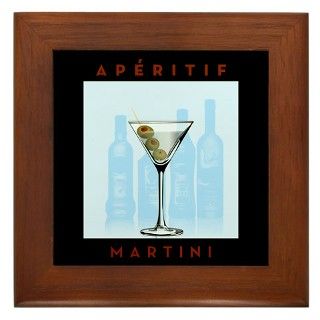 Aperitif Gifts  Aperitif Living Room  Aperitif Martini Framed Tile