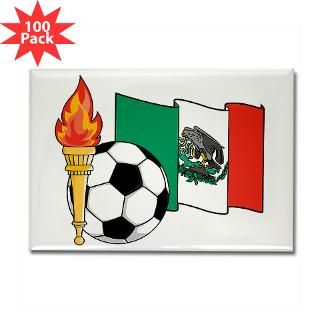 mexico soccer rectangle magnet 100 pack $ 189 99