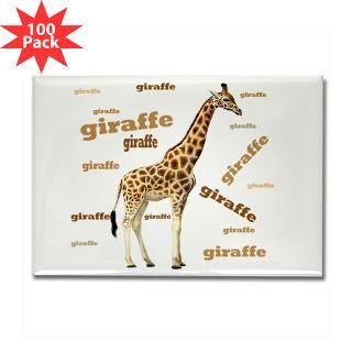 giraffe rectangle magnet 100 pack $ 189 99