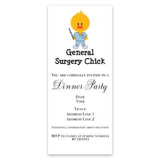 General Surgery Chick Invitations by Admin_CP8437408
