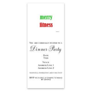 Merry Fitness Invitations by Admin_CP15737807