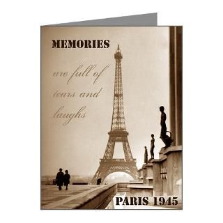 Paris Eiffel Tower Note Cards (Pk of 10)