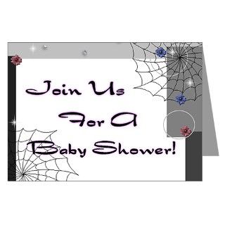 Babies Gifts  Babies Greeting Cards  Gothic Baby Shower Invitation