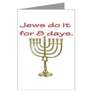 Funny Hanukkah Greeting Cards (Pk of 20) for