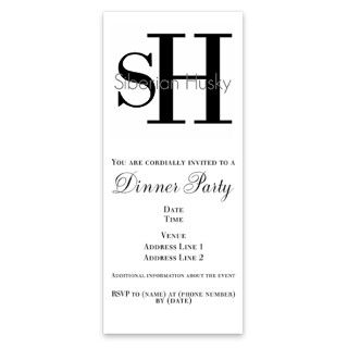 Siberian Husky Logo Invitations by Admin_CP3926517