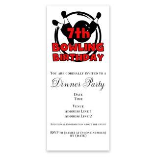 7Th Birthday Party Invitations  7Th Birthday Party Invitation
