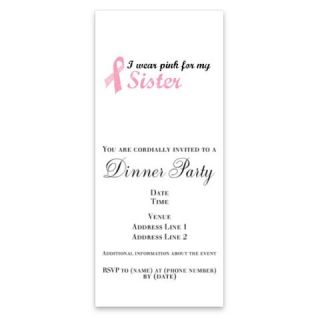 wear pink for my sister (vi Invitations by Admin_CP10222742