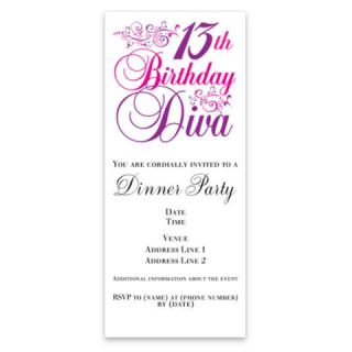 13th Birthday Diva Invitations by Admin_CP3085590  507066202