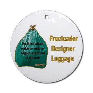 Freeloader Plastic Garbage Bag Luggage Ornament (R by ursinelogic