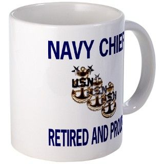 Gifts  Drinkware  Retired Navy Master Chief Petty Officer