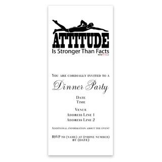 Attitude Is Stronger Swimming Invitations by Admin_CP9698737