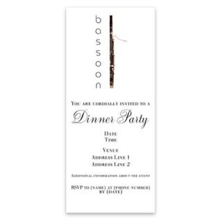 Bassoon Bassoonist Invitations by Admin_CP13163890  512850661