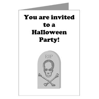 Gifts  Black Greeting Cards  Halloween Party Invitations (Pk of 10