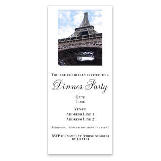 Eiffel Tower Invitations  Eiffel Tower Invitation Templates