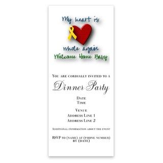 Heart Whole Welcome Home Invitations by Admin_CP7456017