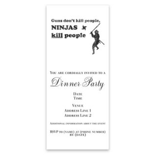 Ninjas Kill People Invitations by Admin_CP1869353  507061031