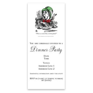 The Mad Hatter Riddle Invitations by Admin_CP415192  506926364