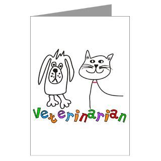 Veterinary Techs Rock  Greeting Cards (Package of