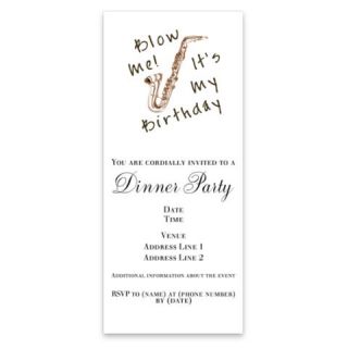 birthday horn blow me Invitations by Admin_CP49581  506858131